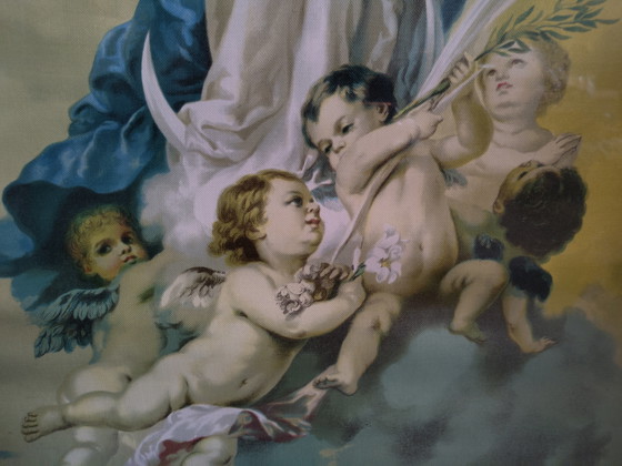 Image 1 of Antique frame 'Assumption of Mary'