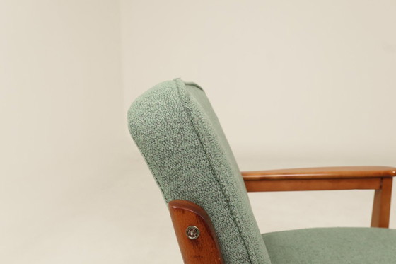 Image 1 of Paire de fauteuils vintage menthe vert 1970