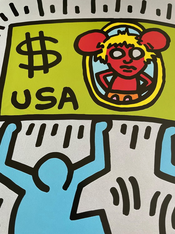 Image 1 of Keith Haring (1958-1990), Andy Mouse, 1986, Copyright The Estate of Keith Haring, Publié par teNeues, Imprimé en Allemagne