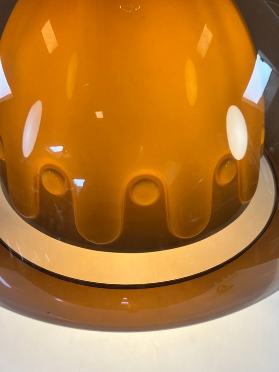 Image 1 of Lampe à suspension vintage italienne, Meblo Italie, 1970