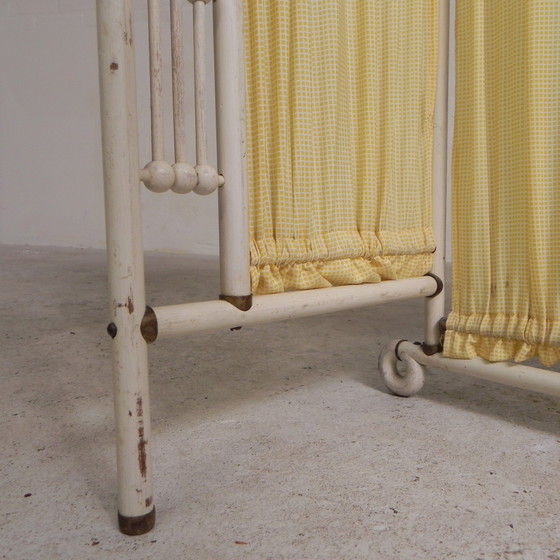 Image 1 of Mini paravento pieghevole Art Nouveau, altezza 117 cm, anni '20