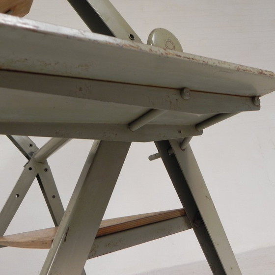 Drawing Board Reply von Wim Rietveld und Friso Kramer für Ahrend De Cirkel, 1959 – Schreibtisch, Wood, Iron (photo 19 of 27)