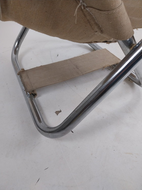 Image 1 of 1 sillón plegable de los años 70, diseñado por Borge Lindau y Bo Lindekrantz para Lammhults.