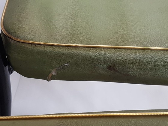 Image 1 of SET OF 6 VINTAGE CHAIRS 1950 DLG JEAN ROYERE 50S ROCKABILLY 1950S 50s