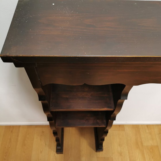 Image 1 of Antique wall console, kitchen shelves, mantel surround, wall rack