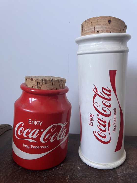 Image 1 of Vintage Coca-Cola jars