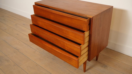 Image 1 of Vintage ladekast | Teak | 4 lades | Deens