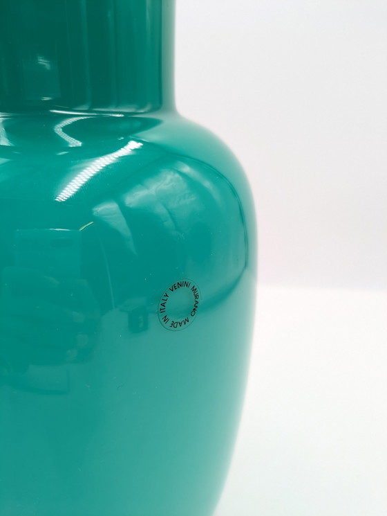 Image 1 of Venini - Vase - Opaline - Murano Glass - 36 cm