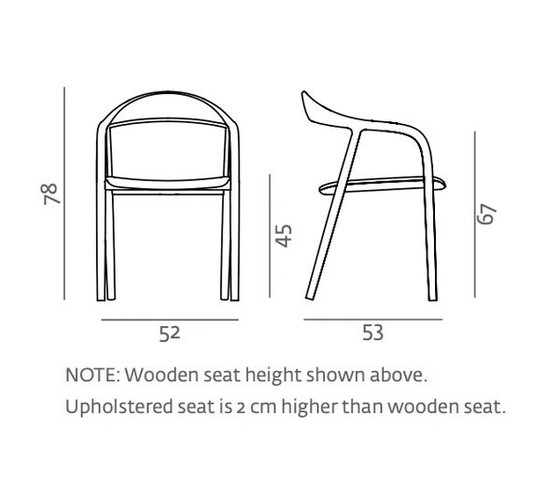 Image 1 of Artisan Neva Chairs Walnut Matte Lacquer ICM Zenith Leather