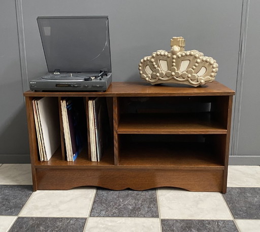 Audioschrank oder Schallplattenschrank aus den 1970er Jahren – kasten, Wood, Vintage (photo 2 of 9)