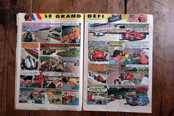 Image 1 of Original Le Journal de Tintin, November 1958 – Tintin au Tibet – 2C35