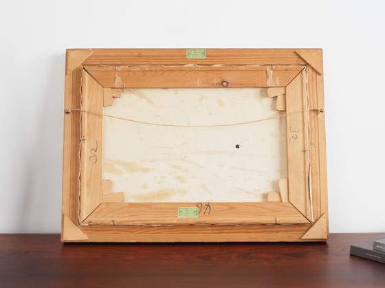 Image 1 of Peinture "The Winterscape", design scandinave, années 1960