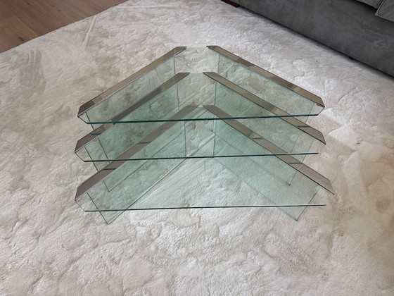 Image 1 of Conjunto triangular de los años 70 - diseño Pierangelo Gallotti para Gallotti & Radice