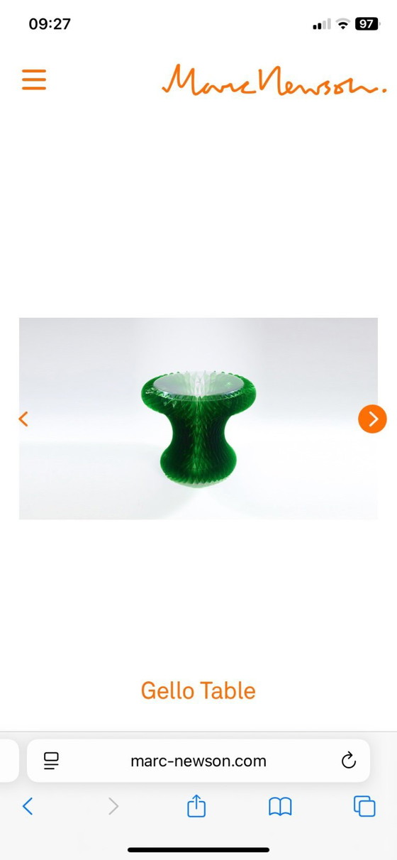 Marc Newson Gello Table – Bijzettafels, Other (photo 4 of 6)