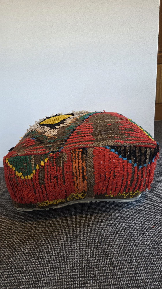 Image 1 of Pouf astratto vintage