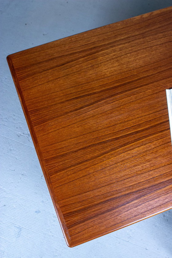 Image 1 of Omann Jun Model 75 Desk Teak Vintage Mid Century Danish