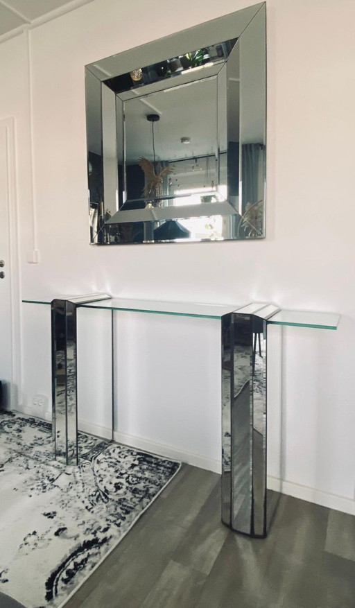 DeKnudt "Integro Duo" Miroir mural + Console