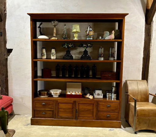 Kast te gebruiken tussen 2 ruimtes ! De kast heeft aan beide zijden plinten, kap, en panelen zoals aan de voorzijde