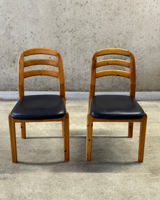 Image 1 of Set vintage/2 sedie, DYRLUND, DANIMARCA, ANNI '70