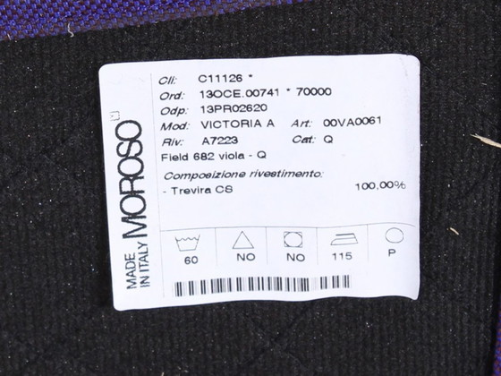 Image 1 of Poltrona Moroso Victoria and Albert viola