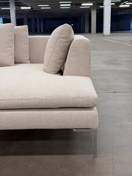 Image 1 of Sofá esquinero Charles de B&B Italia | Gris topo