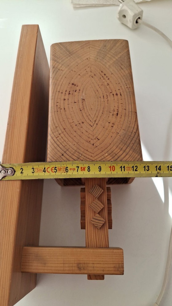 Image 1 of Leif Wikner, Applique da parete, Pino, Tessuto, Svezia, Anni '70