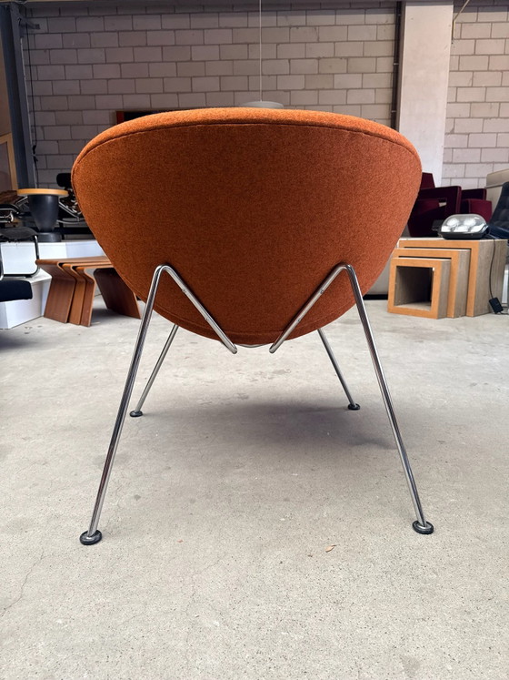 Artifort Orange Slice, Pierre Paulin, Sessel, Stoff, Holz (Foto 10 von 13)
