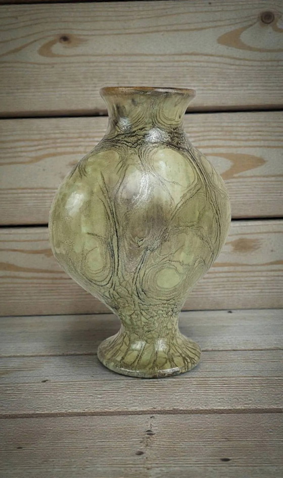 Steinzeugvase signiert Anne Marie Sybesma De Bay, auch bekannt als MIEP La Borne – Vasen, Porcelain (photo 5 of 11)