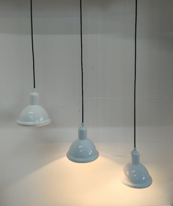 Image 1 of Vintage cascade ceiling lamp set (60/70'ies metal shades)