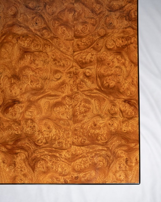 Image 1 of Elm burl salontafel/bar, Paul Michel voor Roche Bobois, Frankrijk, jaren 80