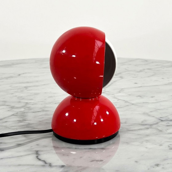 Image 1 of Lampes de table Red Eclisse de Vico Magistretti pour Artemide, années 1960