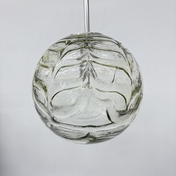 Image 1 of Suspension Doria en verre leuchten , 1970