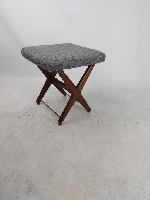 1 X Gimson And Slater Fußhocker 1960'S