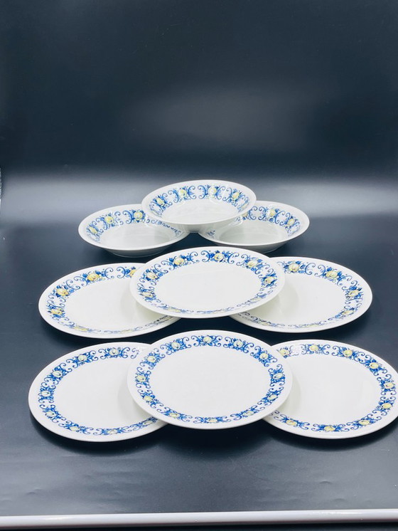 Image 1 of Set di 9 piatti vintage Cadiz – Villeroy & Boch – anni '60-'70