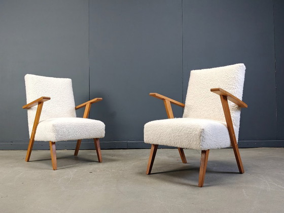 Image 1 of Par de sillones holandeses de mediados de siglo, década de 1960