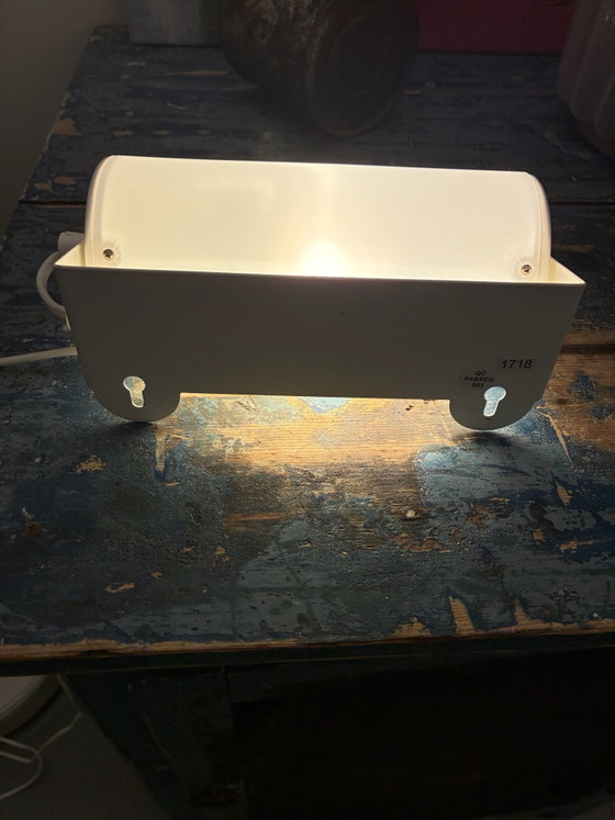 Vintage IKEA Lod (V413) Wall/Table Lamp, 80s Design, White, Wall lights, Metal (photo 10 of 13)