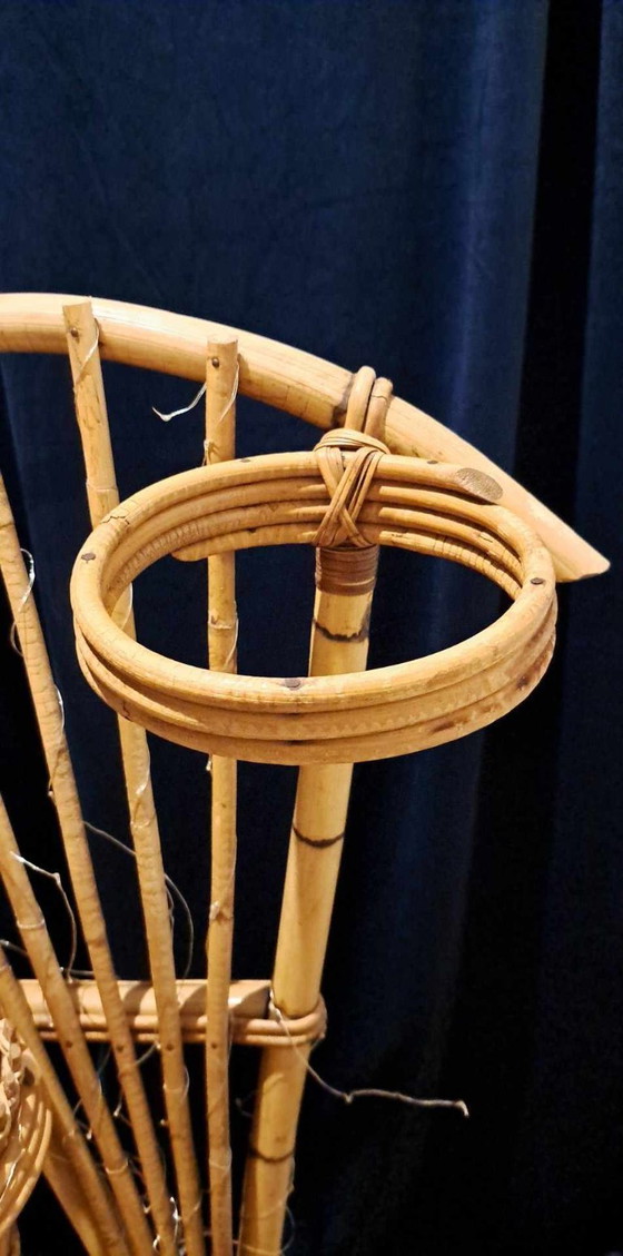 Image 1 of Retro-Blumenständer mit 3 originalen Körben