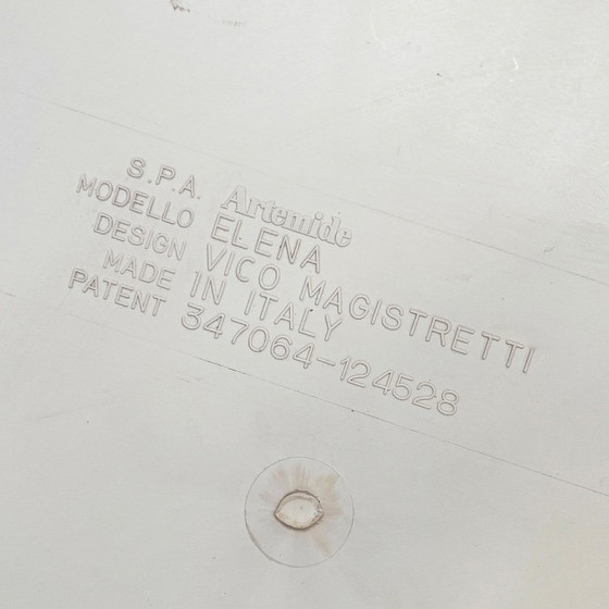 Set of 5 Elena Stacking Tables by Vico Magistretti for Artemide, 1970s – Side tables, Plastic (photo 9 of 9)