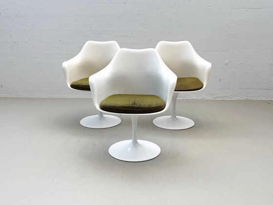 Image 1 of Set di 4 poltrone Tulip originali di Eero Saarinen per Knoll International, 1956