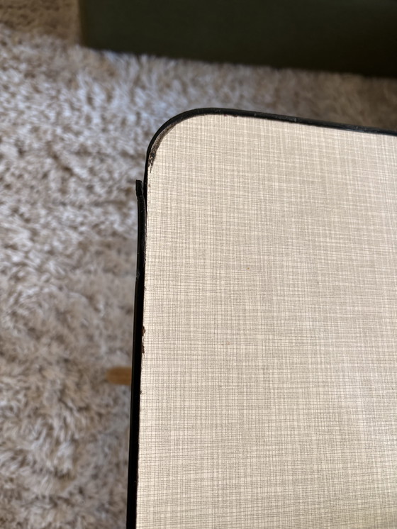 Image 1 of Rotan salontafel / bijzettafel met formica blad