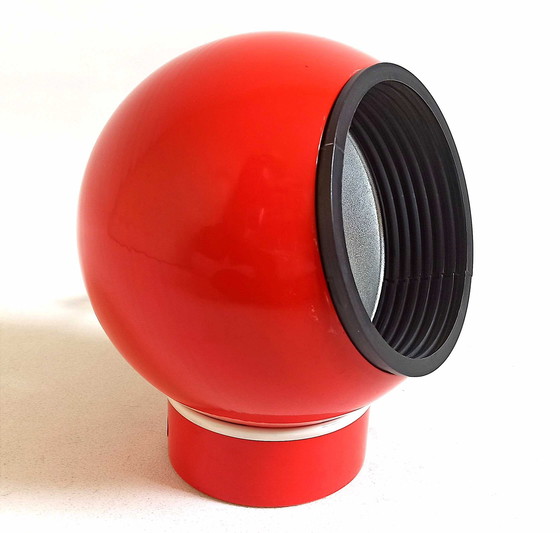 Image 1 of Lita ball lamp bright red Space Age 70s