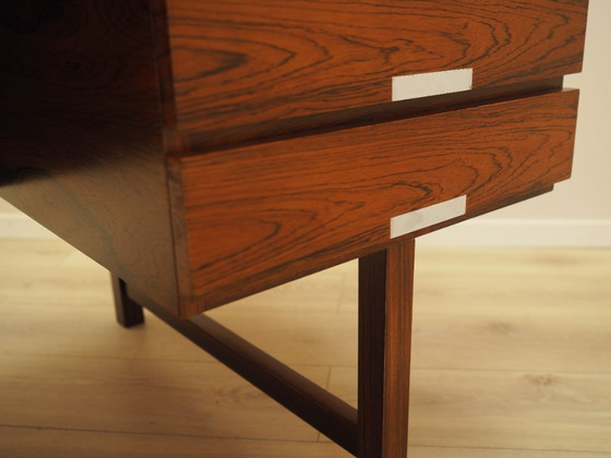Image 1 of Scrivania in palissandro, design danese, anni '70, produzione: Eigil Petersens Møbelfabrik