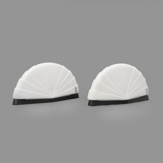 Image 1 of Pair of “Flores” table lamps by Paolo Nava for Leucos, 1980s