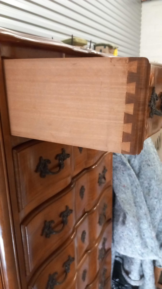 Image 1 of Commode Semainier 7 Tiroirs Style Louis XV