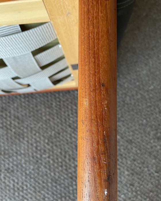 Vintage KOMFORT Fauteuil uit het midden van de 20e eeuw – Wood, Leather (photo 7 of 8)
