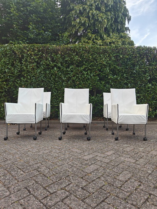 6 chaises originales Montis Chaplin