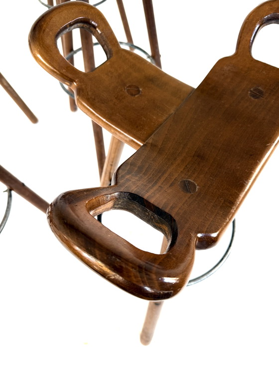 Image 1 of 6 sgabelli da bar vintage ‘Marbella’, Conoform ‘60