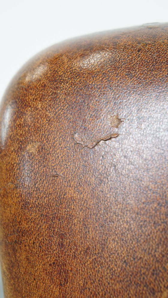 Image 1 of Klassieke schapenleren armchair