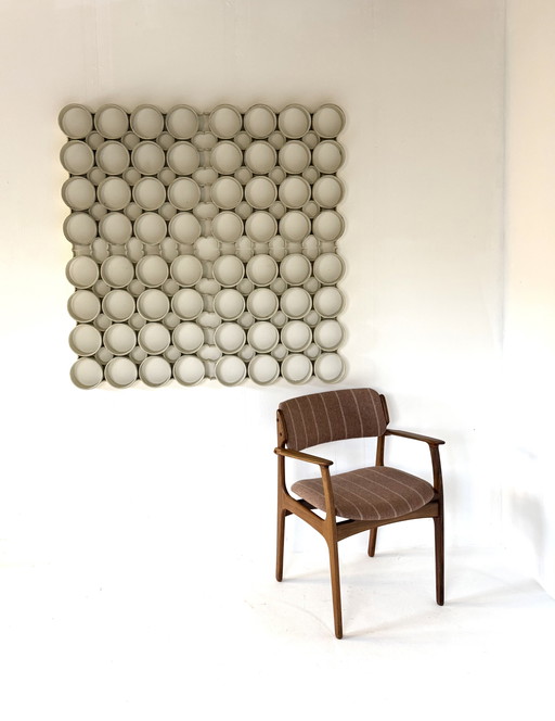 Vintage space age wall panel '70