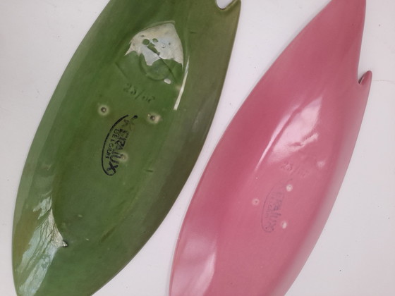 Image 1 of Set of 2 Boch Keralux Cordaline pocket trays 